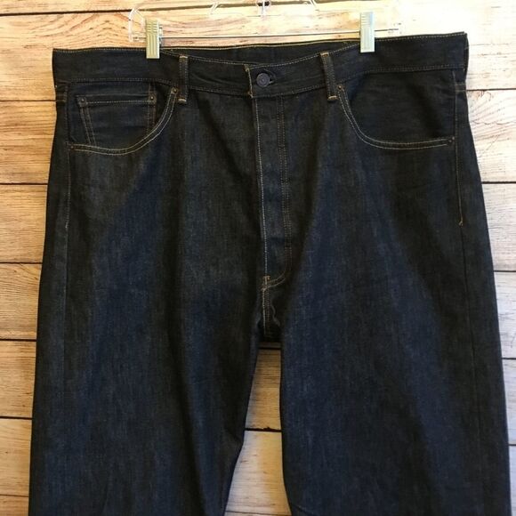 NEW WITHOUT TAGS LEVIS 501 BUTTON FLY JEANS 40X32 - Picture 7 of 7